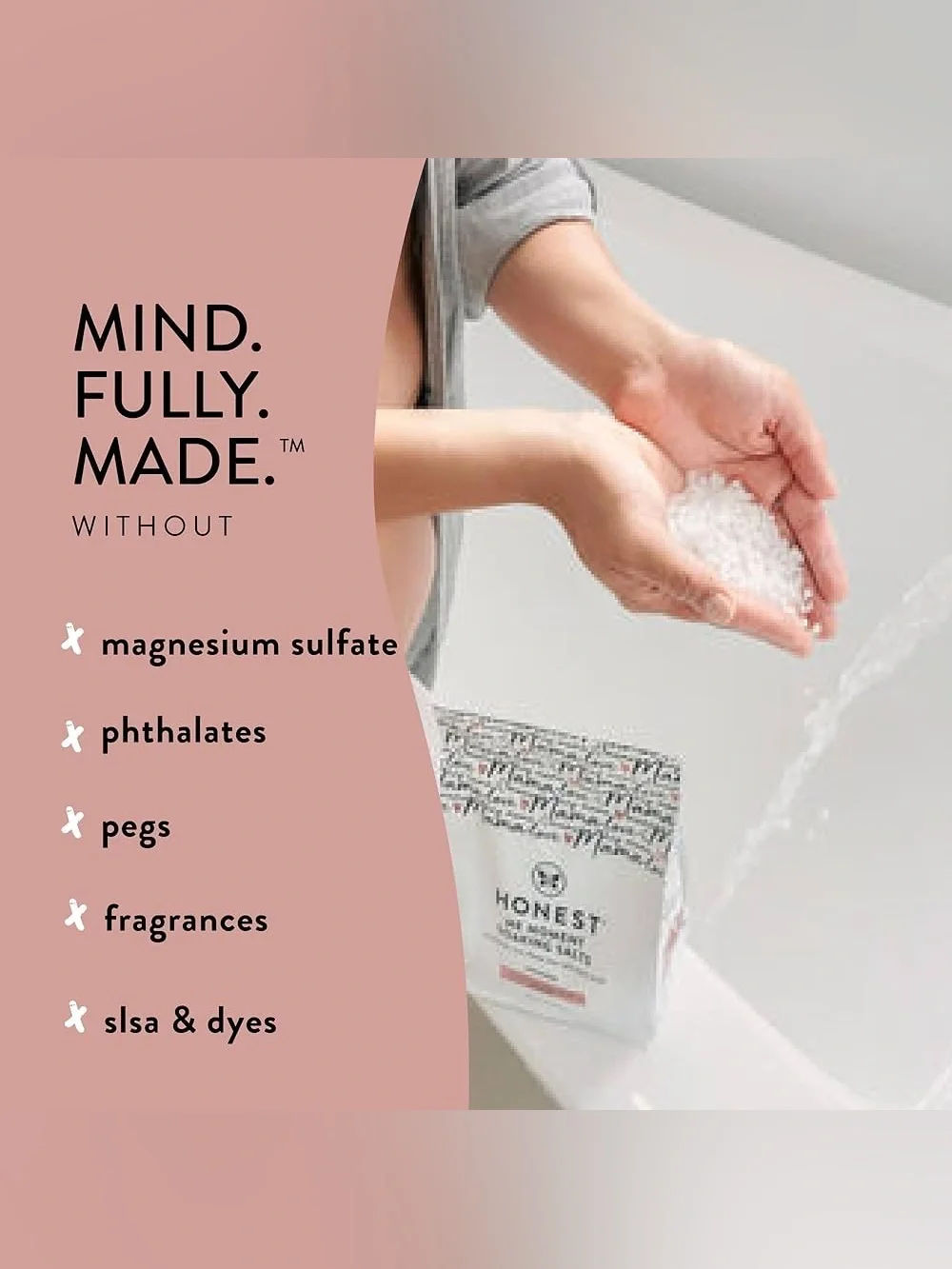 The Honest Company Mama Me Moment Mineral Rich Dead Sea Soaking Salts (NWT)